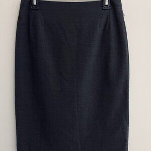 MM LAFLEUR Women’s Gray Pencil Skirt  Wool Blend Size 8